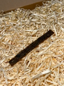 DOGY - Pasek ze skóry jelenia 12cm