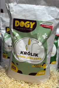 DOGY - Karma pieczona z Królikiem dla małych ras 10kg