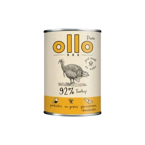 OLLO Pure karma mokra dla psa - Indyk 400g 
