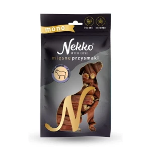 NEKKO Mono Kiełbaski z jagnięciny miękkie 80g 