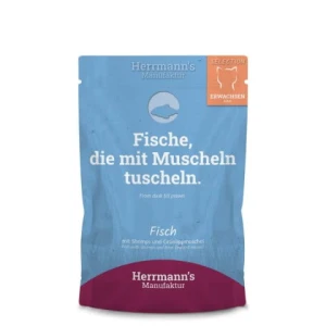 HERRMANN'S Selection Cat Fisch Garnelen - ryby z krewetkami (100g)