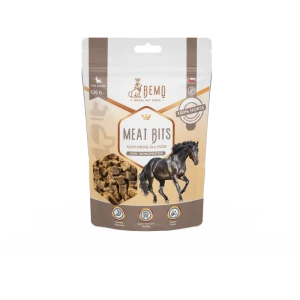 BEMO Meat Bits Horse - półmiękkie smaczki dla psów z koniną