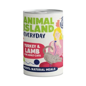 Animal Island mokra karma dla kota Everyday - indyk/jagnięcina 400g   