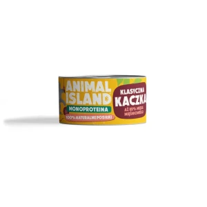 Animal Island mokra karma monoproteinowa dla kota - kaczka 100g