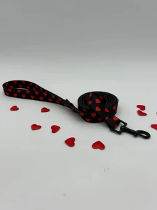 Puppymour - Smycz "Black Love" 3m   