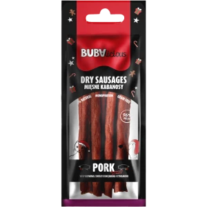 BUBAlicious More Meat XMAS kabanosy 70g wieprzowina z jabłkiem i cynamonem