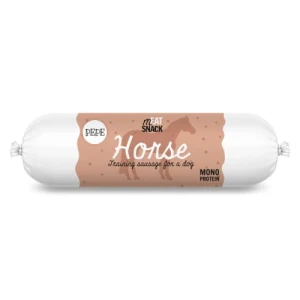 Paka Zwierzaka - Kiełbaska treningowa PEPE Horse (konina) 200g 