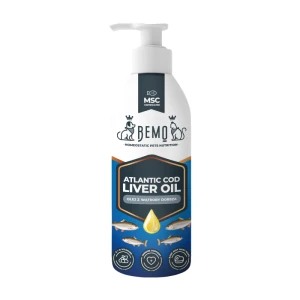 BEMO Atlantic Cod Liver Oil - tran z wątroby dorsza dla psa i kota