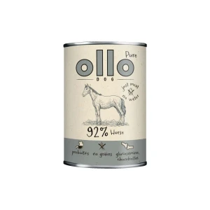 OLLO Pure karma mokra dla psa - Koń 400g 