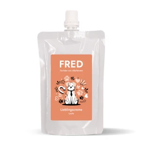 Fred krem do wyciskania dla psów Liebengscreme Lachs 100g - łosoś 