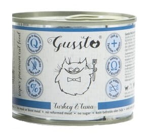 Gussto indyk z tuńczykiem 200g   