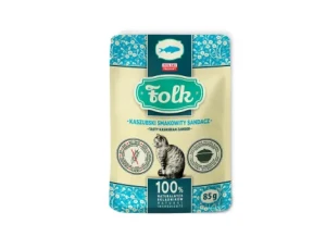 Karma mokra dla kota FOLK Kaszubski smakowity sandacz saszetka 85 g