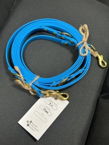 Smycz przepinana 3m 13mm + mosiężne okucia  