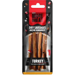 BUBAlicious More Meat XMAS kabanosy 70g indyk z łososiem