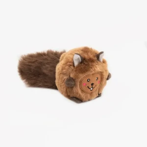 ZippyPaws pluszowa wiewiórka - pluszowa zabawka z piszczałką 