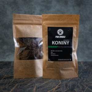 PanZwierz - Naturalne smaczki z koniny 25g  