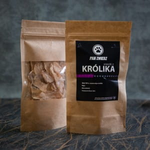 PanZwierz - Naturalne smaczki z królika 25g  