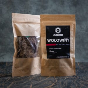 PanZwierz - Naturalne smaczki z wołowiny 25g  