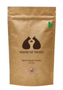 HOUSE OF TREATS - Mini treserki z kaczki dla psa i kota