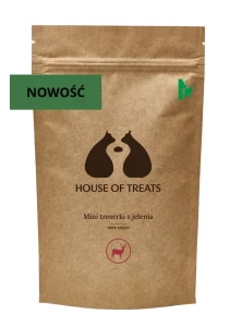 HOUSE OF TREATS - Mini treserki z jelenia dla psa i kota