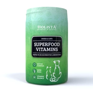 Holista - Superfood Vitamins witaminy i minerały psa i kota 200g   
