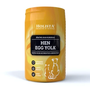 Holista - Żółtko jaj -  Egg Yolk dla psa i kota 120g       