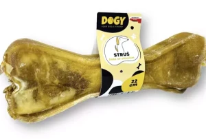DOGY - Kość ze strusiem 22cm