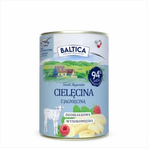 Baltica - Karma mokra Cielęcina z jagnięciną 400g 