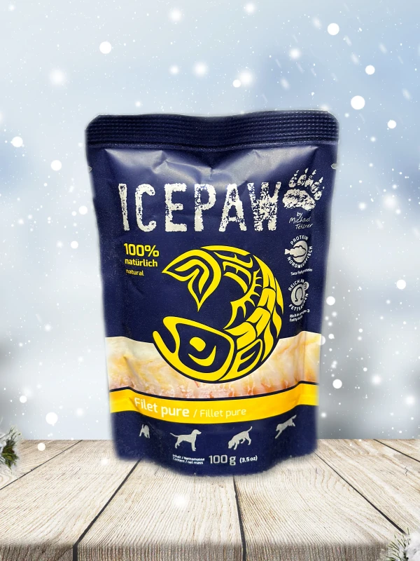 Icepaw High Premium - czysty dorsz dla psów 100% (100g)
