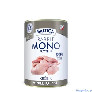 Baltica - Karma mokra Królik Rabbit & Prebiotics 400g  