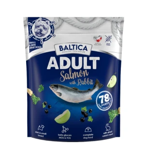 Baltica - Karma z Łososiem i Królikiem dla małych ras 