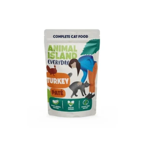 Animal Island -  pasztet w saszetce dla kota EVERYDAY 100g - Indyk