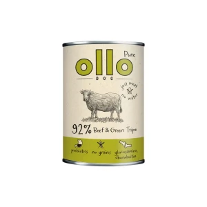 OLLO Pure karma mokra dla psa - Wołowina i Zielone Żwacze 850g  