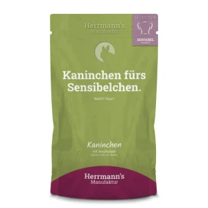 HERRMANN'S Selection Sensitive Dog Kaninchen - królik (150g)