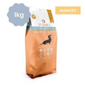 Perro Karma sucha wołowina z batatami – formuła dla psów dorosłych małych ras 1kg