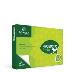 Pokusa - Probiotyk dla psa GreenLine (Probiotic Forte) - tabletki (14 szt.)