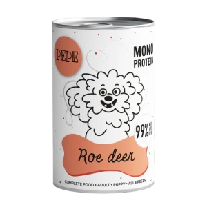 Paka zwierzaka - Karma mokra PEPE Roe deer (sarna) 400g