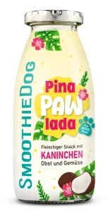 SmoothieDog Pina Paw Lada - królik z warzywami i owocami (250ml)