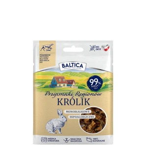 Baltica - Półmiękkie przysmaki dla psów z królika 30g 