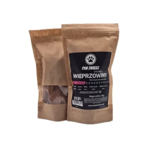 PanZwierz - Naturalne smaczki z wieprzowiny 25g   