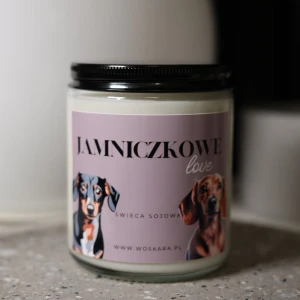 Świeca sojowa - JamniczkoweLove 