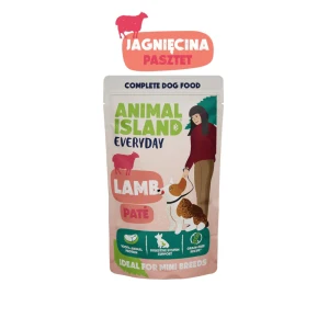 Animal Island - mokra karma dla psa pasztet z Jagnięciną dla psów ras mini 150g (saszetka) 