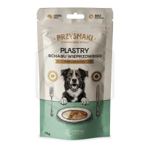 Przysmaki "Z Pańskiego Stołu" - Plastry schabu wieprzowego (75 g) 