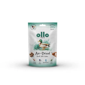 Ollo - Air-Dried Duck Soft Cubes – naturalne przysmaki z kaczki dla psa 80g 