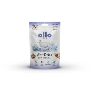 Ollo - Air-Dried Lamb Soft Cubes – naturalne przysmaki z jagnięciny dla psa 80g  