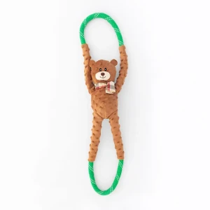 ZippyPaws - Miś pluszowy na linie 71cm 