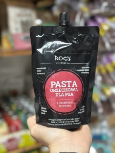 ROGY - Pasta orzechowa Żurawinowa dla psa 300g   