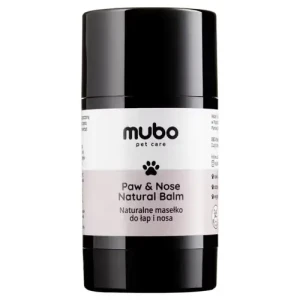 Mubo Paw & Nose Natural Balm Stick 25g - naturalne masełko do łap i nosa w sztyfcie, dla psa i kota
