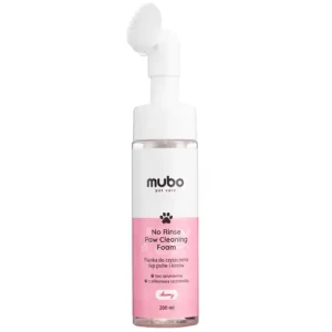 Mubo No Rinse Paw Cleaning Foam Cherry 200ml - pianka do mycia łapek psa i kota, bez spłukiwania, wiśniowa