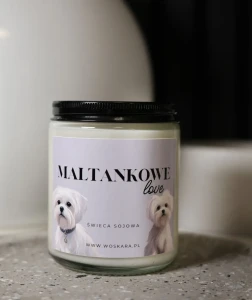 Świeca sojowa - MaltankoweLove 